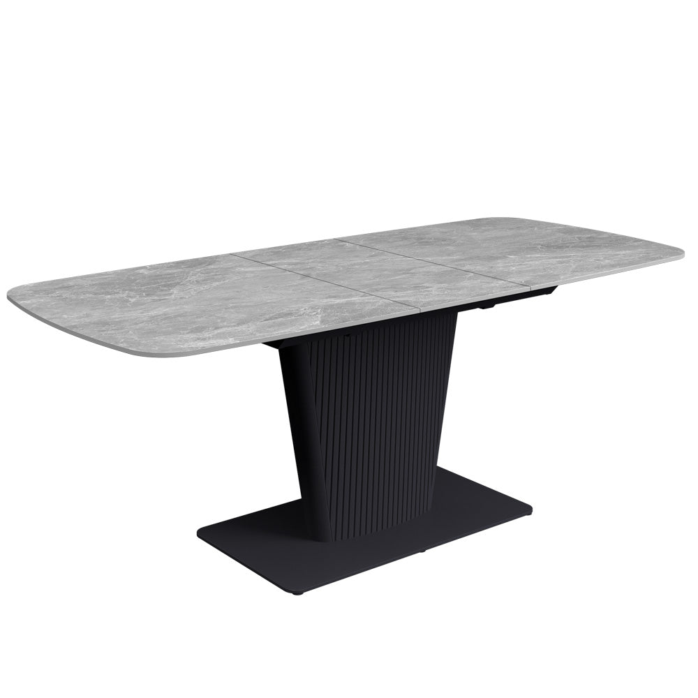 Castello 160-200cm Grey Ceramic Extending Dining Table