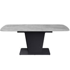 Castello 160-200cm Grey Ceramic Extending Dining Table