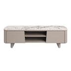 Castello White Ceramic TV Unit