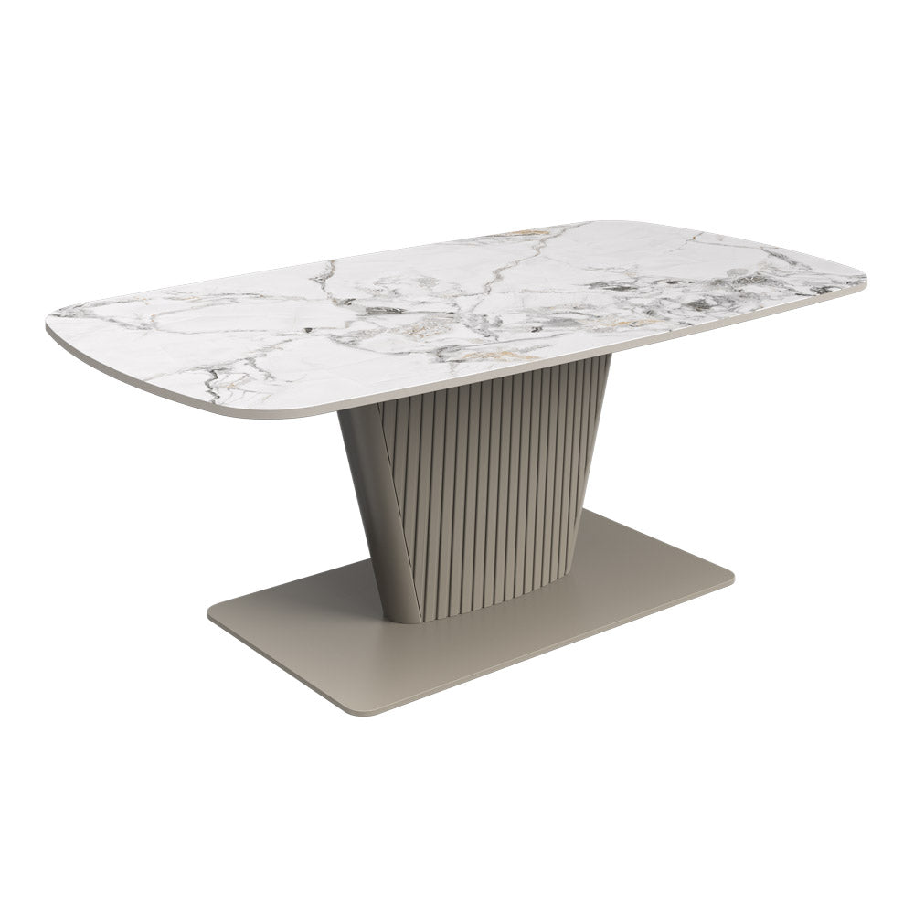 Castello White Ceramic Coffee Table