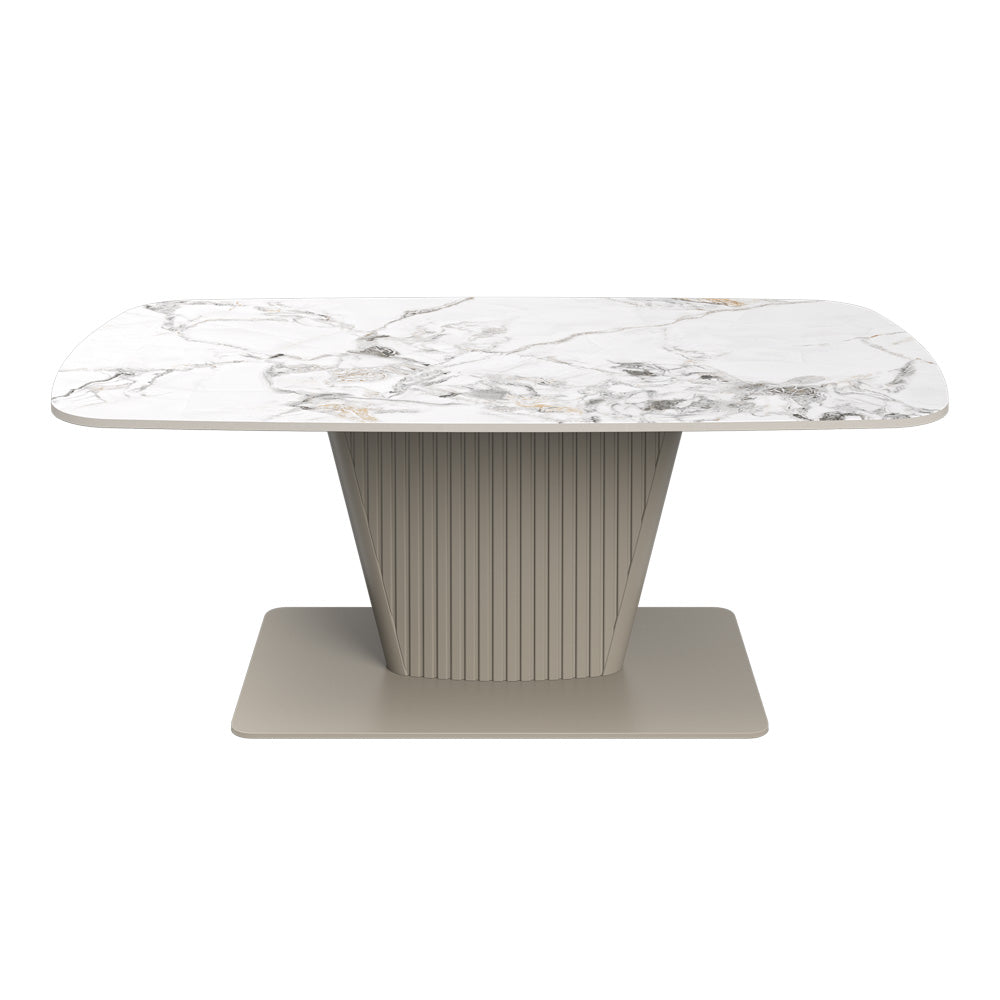 Castello White Ceramic Coffee Table