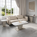 Castello White Ceramic Console Table