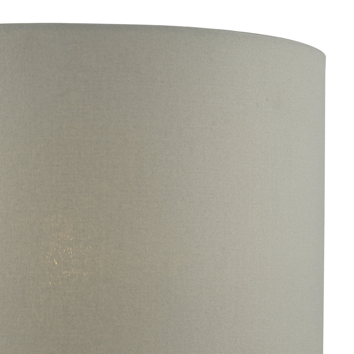 Cassandra Grey Cotton Drum Shade 40cm<br>Grey