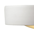 Catalan Wall Washer White<br>White Ceramic