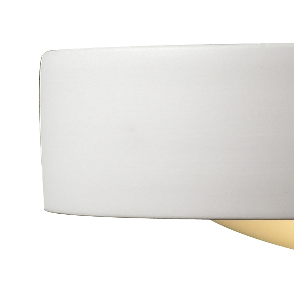Catalan Wall Washer White<br>White Ceramic