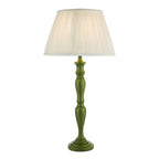 Caycee Table Lamp Green Base Only<br>Green