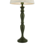 Caycee Table Lamp Green Base Only<br>Green