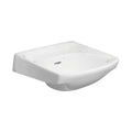 Twyford Classic 2 Tap Hole Wall Hung Basin - White