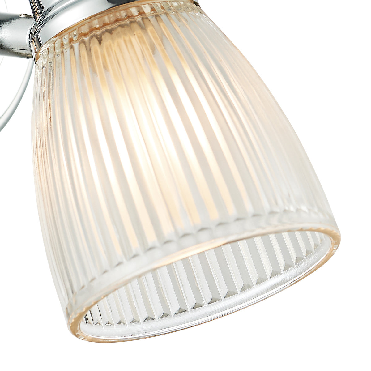 Cedric Bathroom Single Wall Spotlight Polished Chrome Glass IP44Polished Chrome