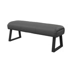 Cerutti Backless Bench Grey