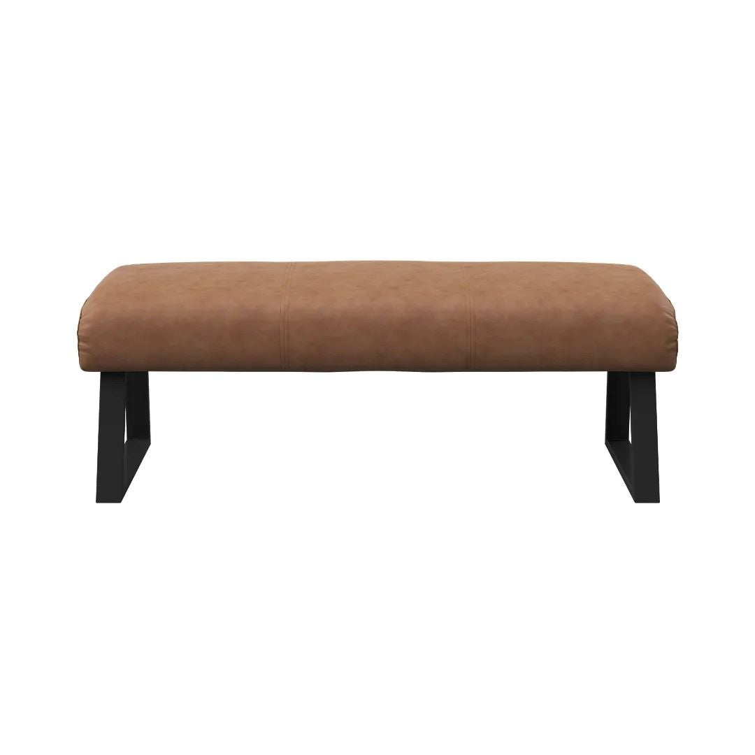 Cerutti Backless Bench Tan
