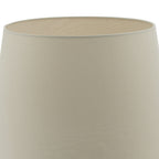 Cezanne Taupe Faux Silk Tapered Drum Shade 40cm<br>Taupe