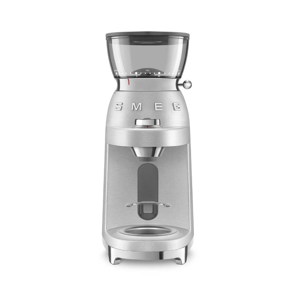 Smeg CGF02SSUK Mini Pro Coffee Grinder in Stainless Steel