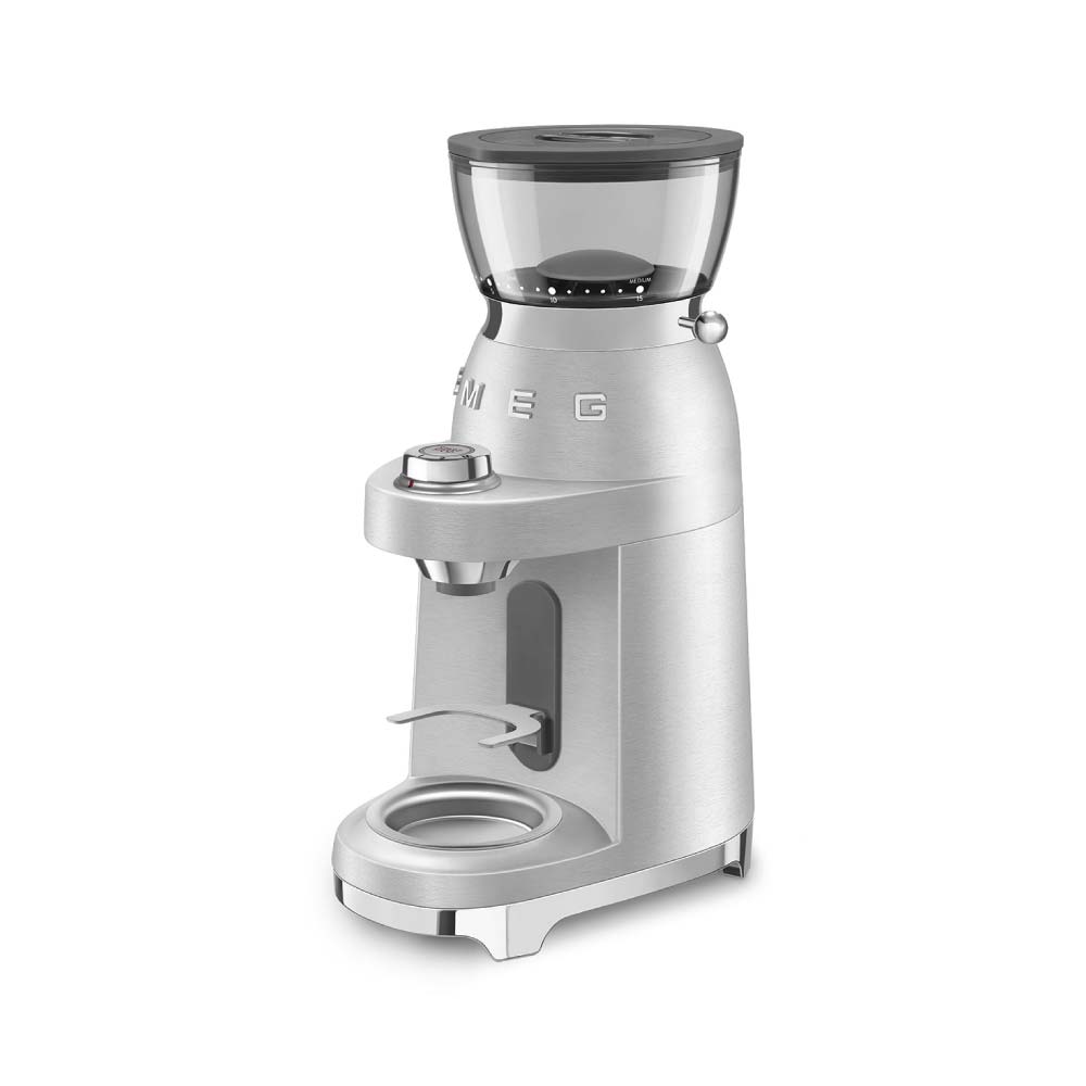 Smeg CGF02SSUK Mini Pro Coffee Grinder in Stainless Steel
