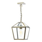 Churchill 1 Light Pendant Antique Brass<br>Antique Brass