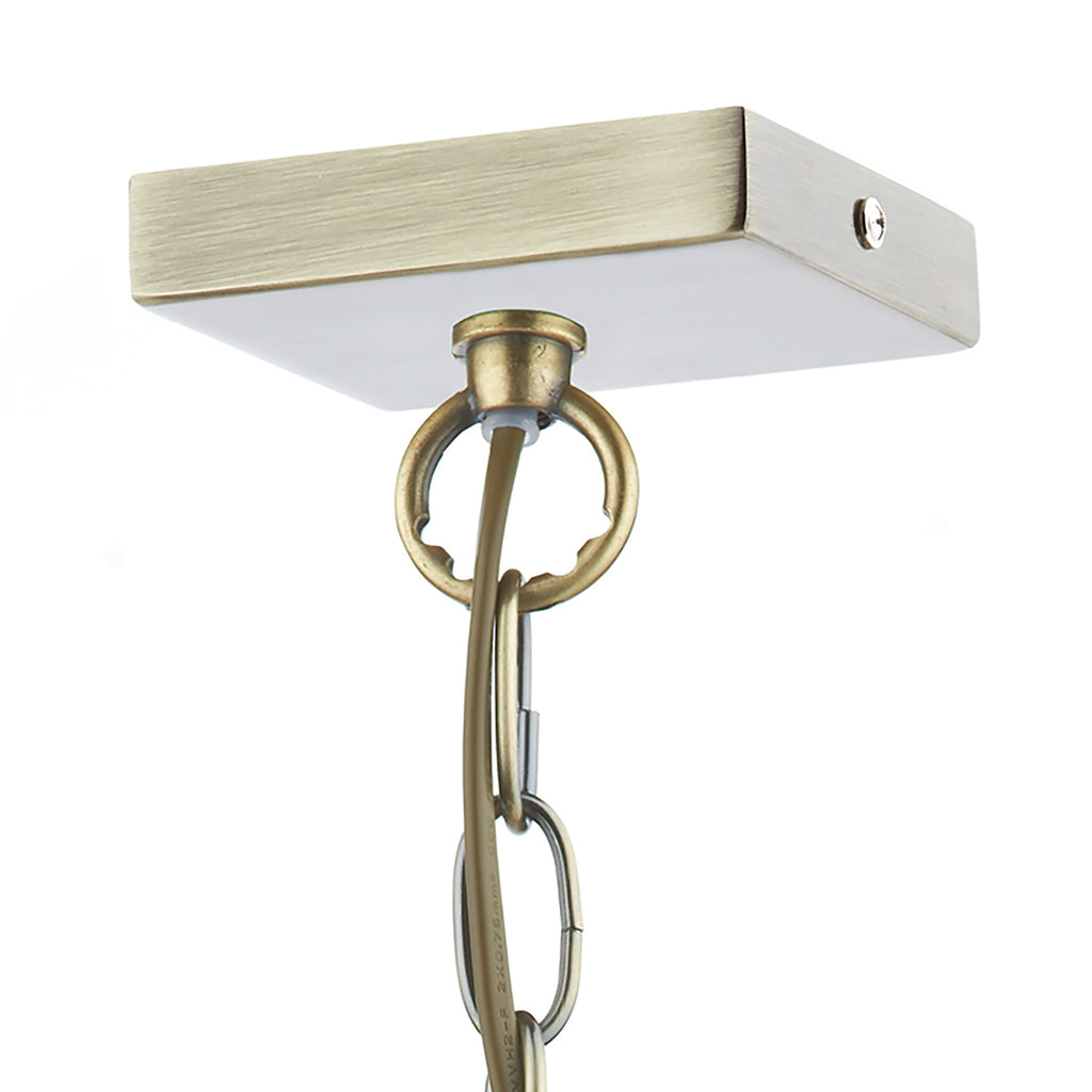 Churchill 1 Light Pendant Antique Brass<br>Antique Brass