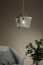 Churchill 1 Light Pendant Antique Brass<br>Antique Brass