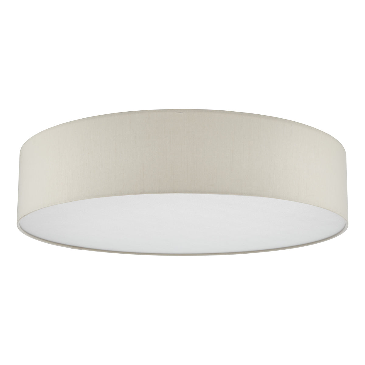 Cierro 6 Light Flush Taupe With Diffuser 80cm<br>Taupe