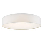 Cierro 6 Light Flush Ivory 80cm<br>Ivory