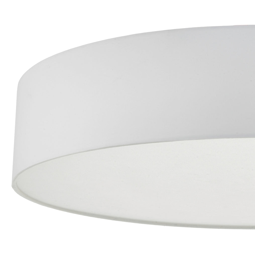 Cierro 6 Light Flush Ivory 80cm<br>Ivory