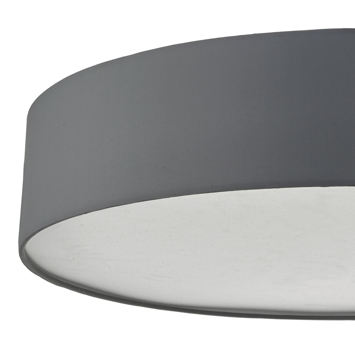 Cierro 6 Light Flush Grey 80cm<br>Grey