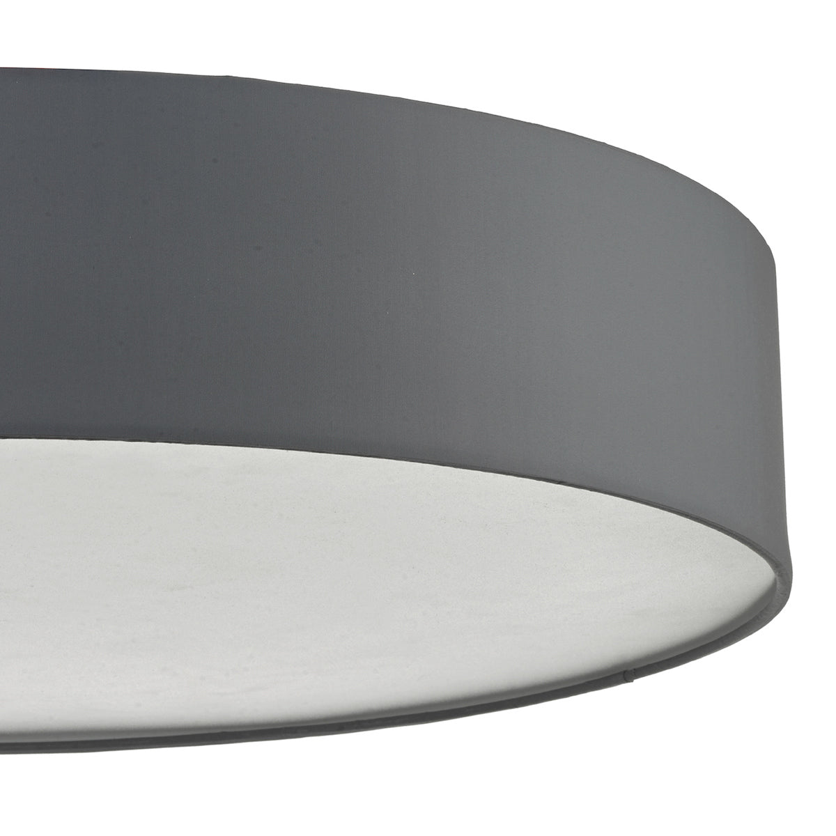 Cierro 6 Light Flush Grey 80cm<br>Grey