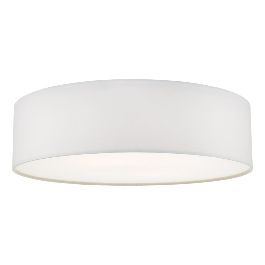 Cierro 4 Light Flush Ivory 60cm<br>Ivory