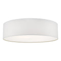 Cierro 4 Light Flush Ivory 60cm<br>Ivory