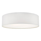 Cierro 4 Light Flush Ivory 60cm<br>Ivory