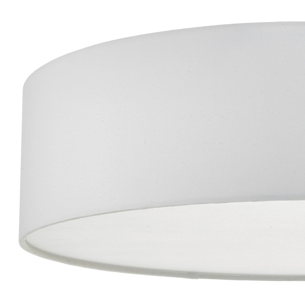 Cierro 4 Light Flush Ivory 60cm<br>Ivory