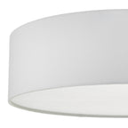 Cierro 4 Light Flush Ivory 60cm<br>Ivory
