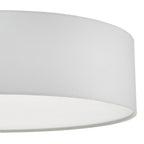 Cierro 4 Light Flush Ivory 60cm<br>Ivory