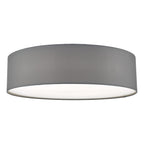 Cierro 4 Light Flush Grey 60cm<br>Grey