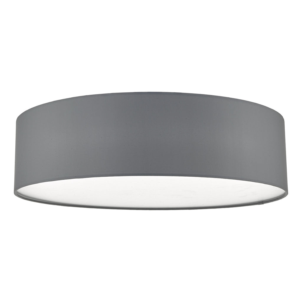 Cierro 4 Light Flush Grey 60cm<br>Grey