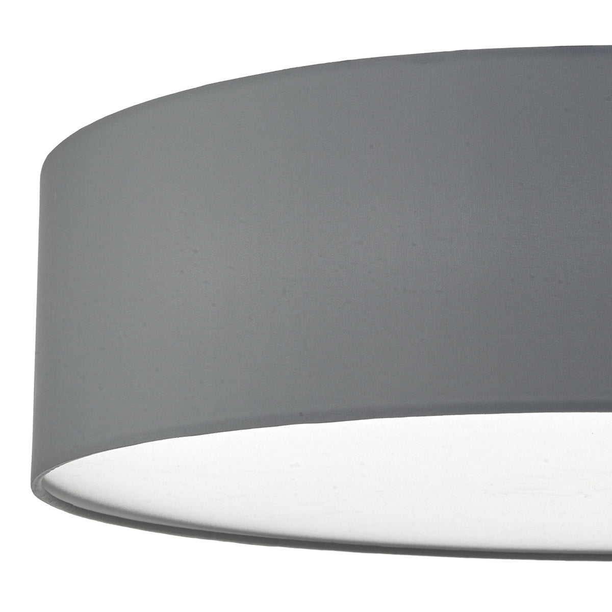Cierro 4 Light Flush Grey 60cm<br>Grey