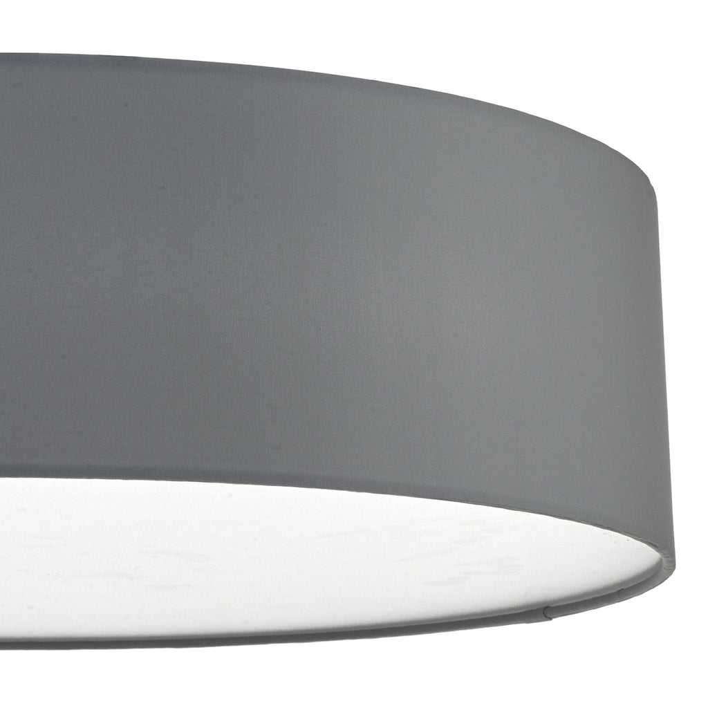 Cierro 4 Light Flush Grey 60cm<br>Grey
