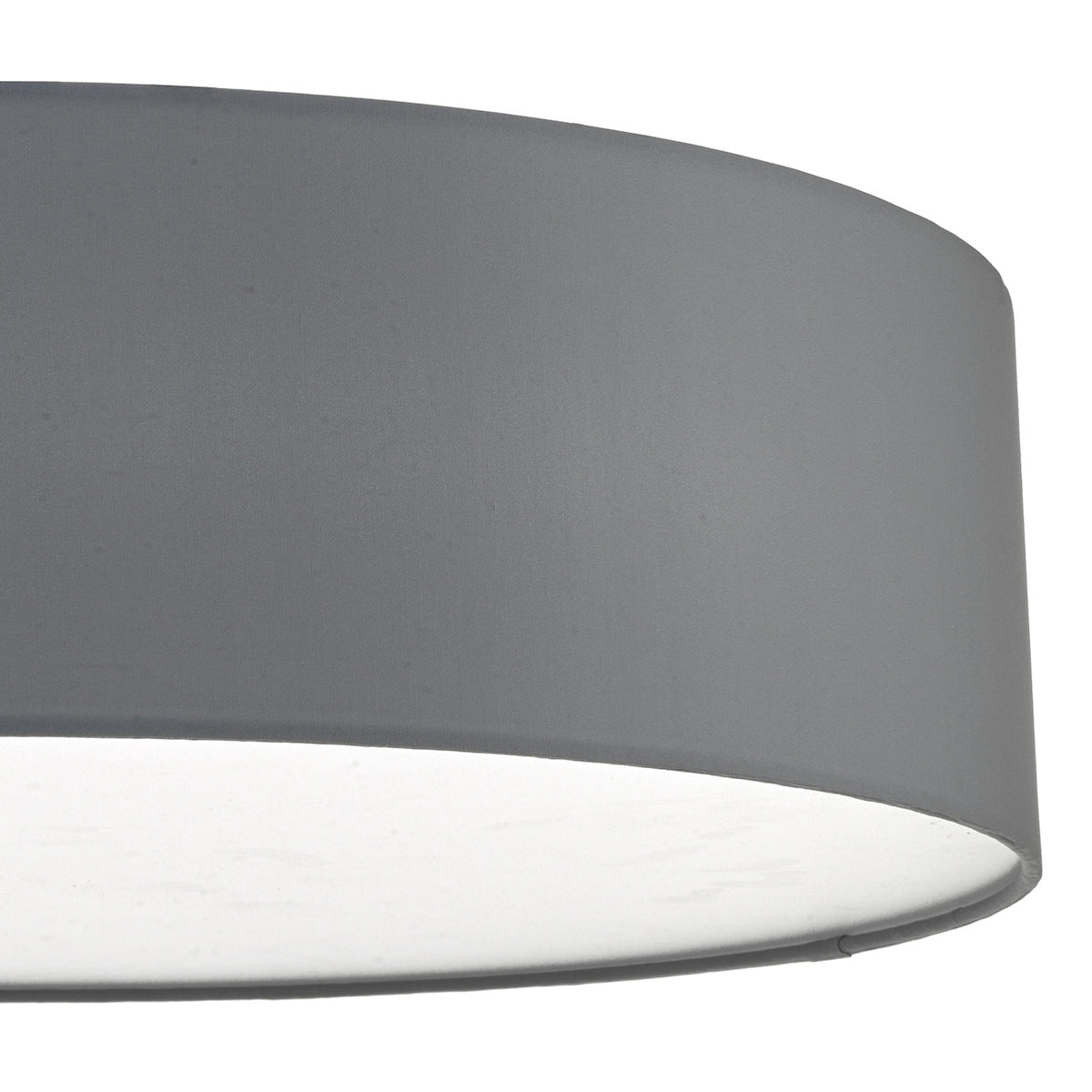 Cierro 4 Light Flush Grey 60cm<br>Grey