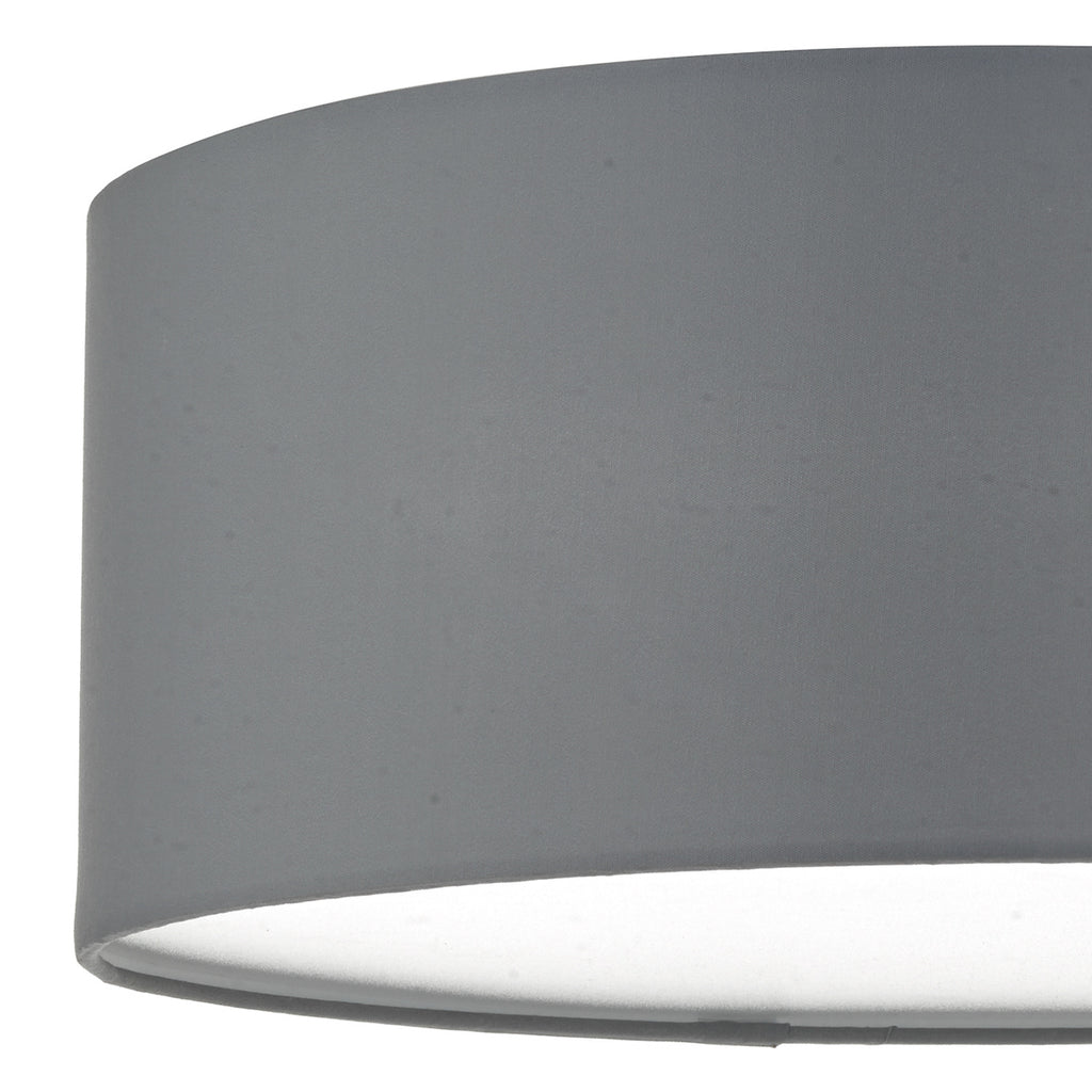 Cierro 3 Light Flush Grey 40cm<br>Grey