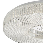 Cimona Flush Acrylic Large LED<br>Clear