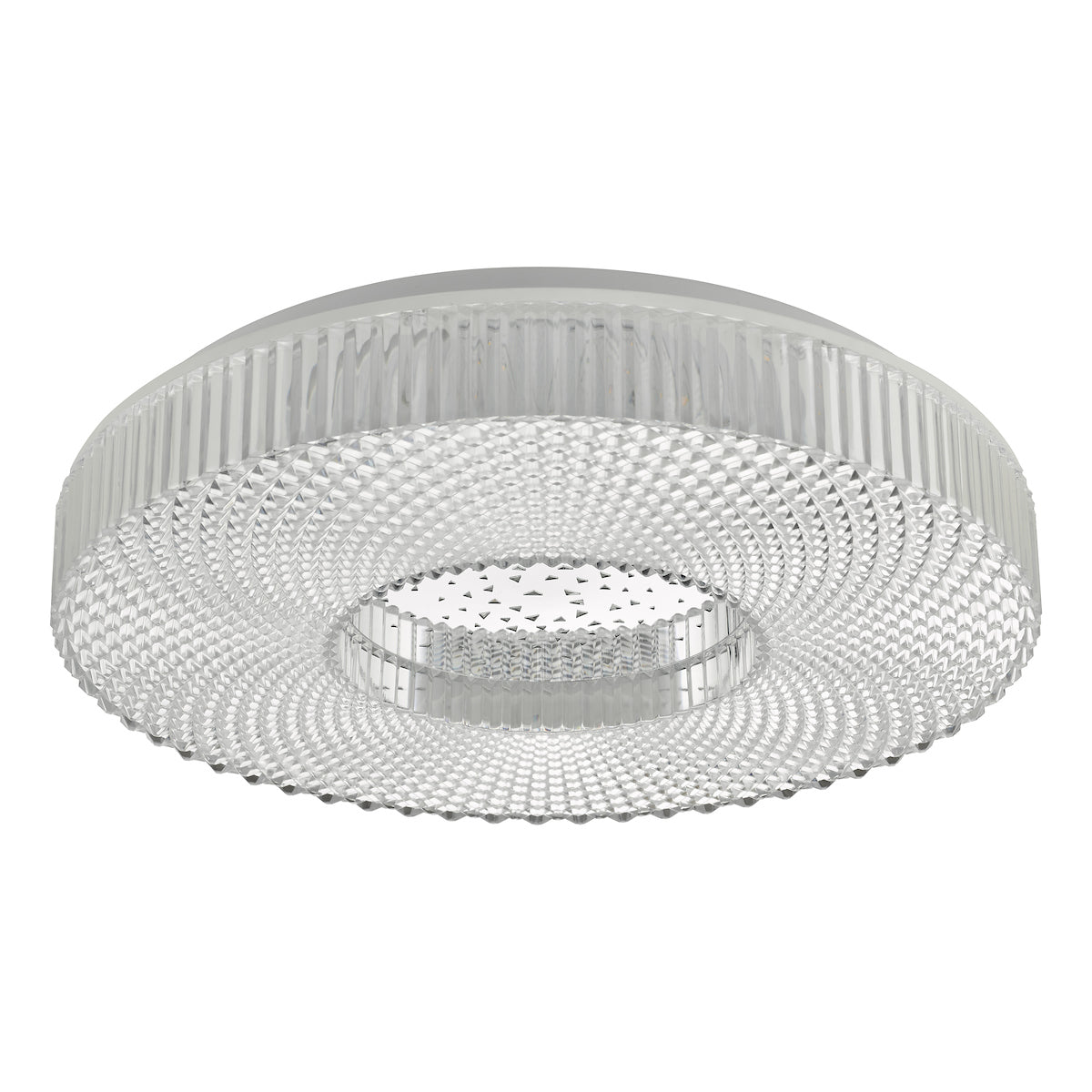 Cimona Flush Acrylic Medium LED<br>Clear