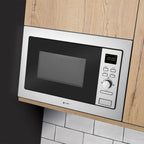 Caple CM120 Classic Built In Microwave & Grill For Wall Unit – STAINLESS STEEL