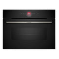 Bosch Series 8 CMG7241B1B Built In Compact Electric Single Oven with Microwave Function - Black