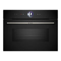 Bosch Series 8 CMG7761B1B Built In Compact Electric Single Oven with Pyrolytic Cleaning - Black