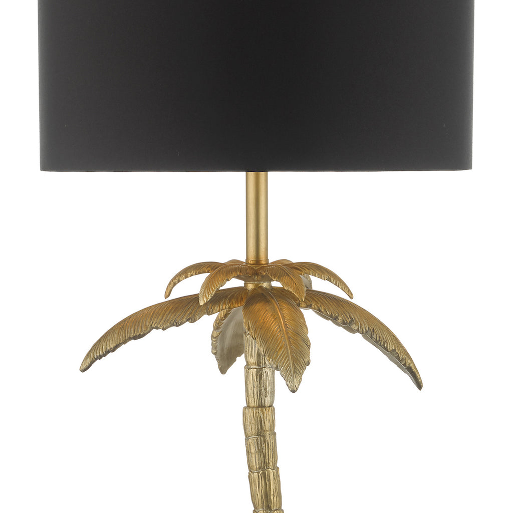 Coco Floor Lamp Antique Gold With Shade <br>Antique Gold