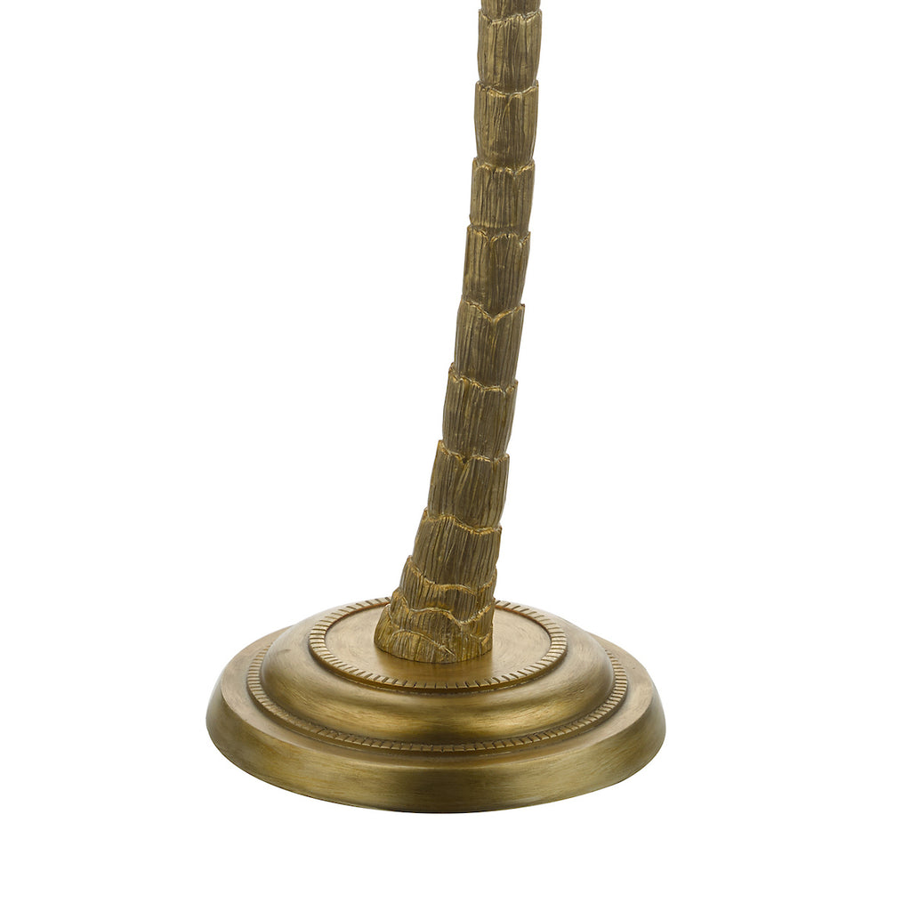 Coco Floor Lamp Antique Gold With Shade <br>Antique Gold