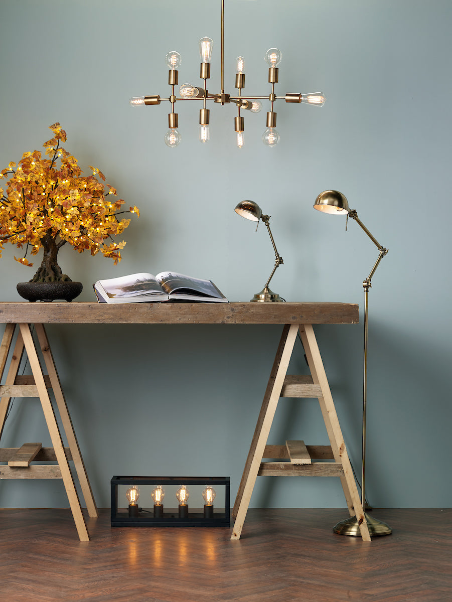 Code 12 Light Pendant Old Gold<br>Aged Gold