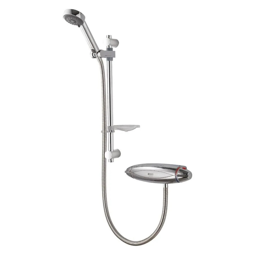 Aqualisa Colt Shower Mixer With Adjustable Head - Chrome