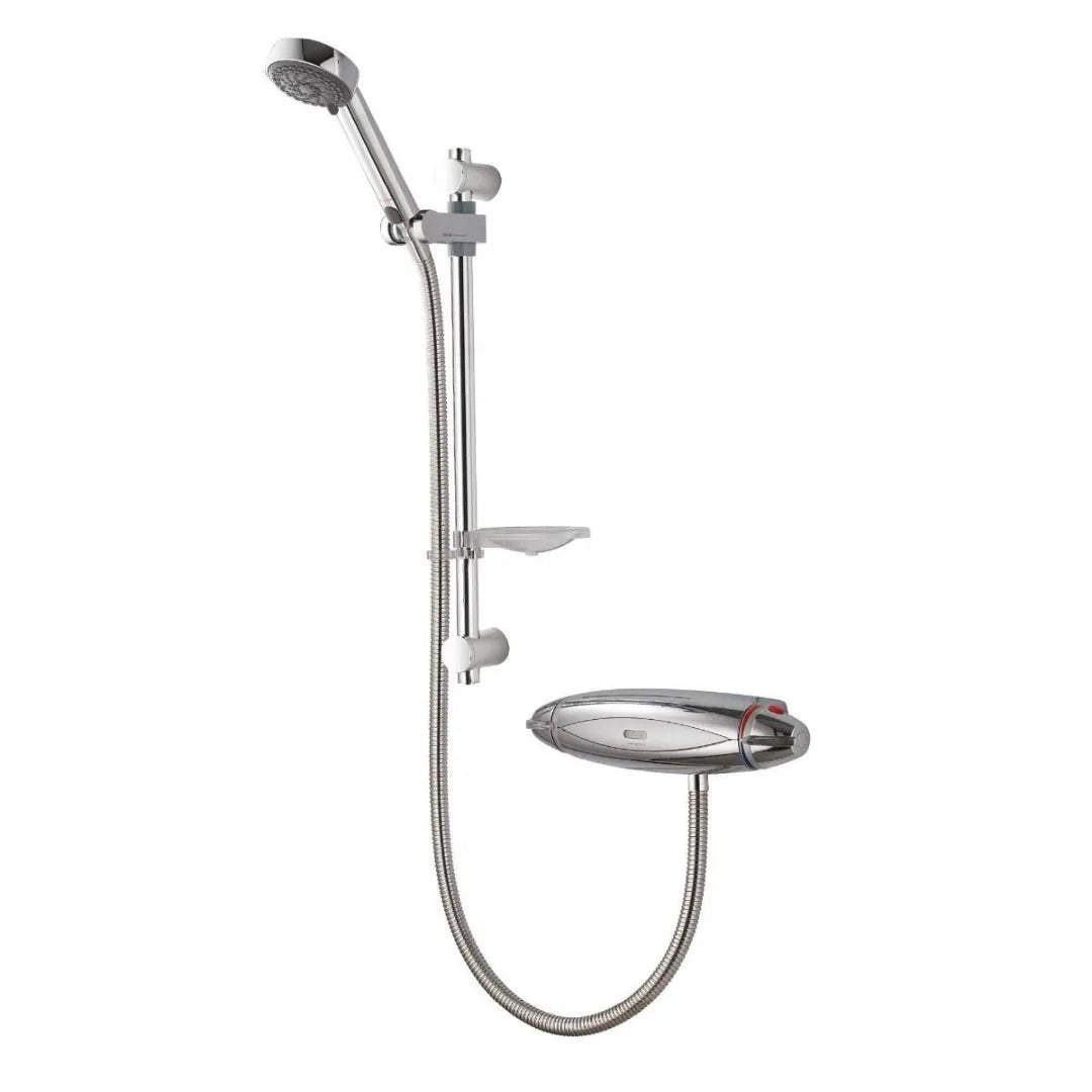 Aqualisa Colt Shower Mixer With Adjustable Head - Chrome