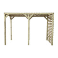 Grange CONURBP Contemporary Urban Timber Pergola 2.44m - Green