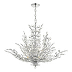 Cordelia 9 Light Pendant Polished Chrome & Crystal<br>Polished Chrome